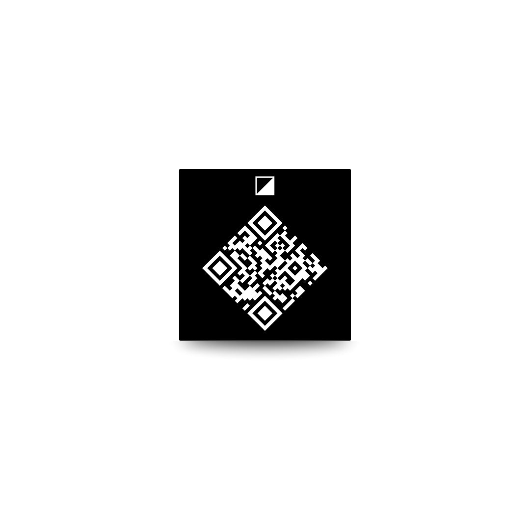 QR code on a white background