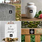 Memorial QR Code Plate