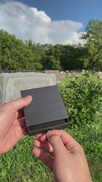 Video of setting up Beyond This Stone QR code memorial out of the box